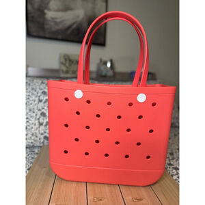 Women's Unbranded Tote Bag Medium Coral Red